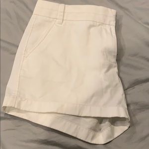 J. Crew white shorts